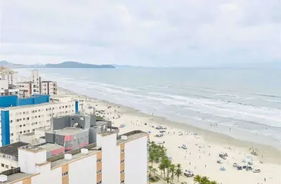 Apto 2 Dorms c/ Suíte, 79,48 m² de área útil, VISTA MAR, LAZER COMPLETO.Bairro: Mirim.