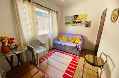 Apto de 1 dorm, 40m² de área útil, mobiliado. bairro: guilhermina.