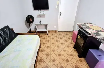 Kitão, prédio frente mar, vista mar, 32  m² de área útil. bairro: guilhermina.