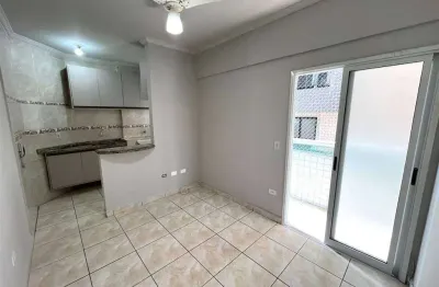 Apto de 1 dorm, c/ sacada, 32,29 m² de área útil, bairro: boqueirão.