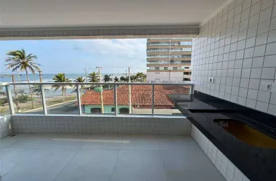 Apto de 2 dorm, sendo 1 suíte,  2 vagas, vista mar, 74,11 m² de área útil. bairro: caiçara.