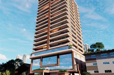 Apto de 3 dorm c/ 3 suítes, sacada gourmet, 127,84 m²,  2 vagas, bairro: canto do forte.