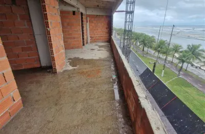 Apto de 2 dorm c/ suíte, frente mar, 88,32 m² de área útil. bairro: solemar.