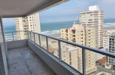 Apto com 3 dorm sendo 3 suítes, vista mar, 123,99 m² de área útil. bairro: aviação.
