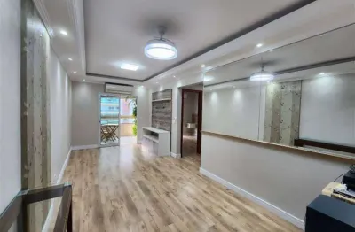 Apto 02 dorms c/ suíte, 85 m² de área útil, sacada gourmet. bairro: caiçara.