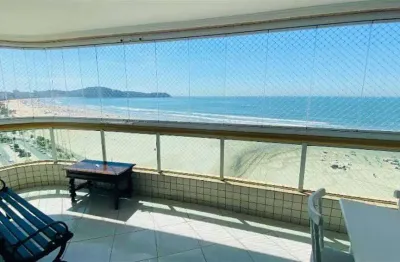 Apto de 3 dorm c/ 3 suítes, frente mar, 173 m² de área útil. bairro: aviação.