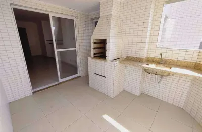 Apto de 2 dorm c/ suite, vista mar, sacada gourmet, 80 m² de área útil, lazer completo. bairro: aviação.
