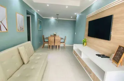 Apto de 1 dorm c/ suíte, 52 m² de área útil, 100 metros da praia, sacada gourmet. bairro: boqueirão.