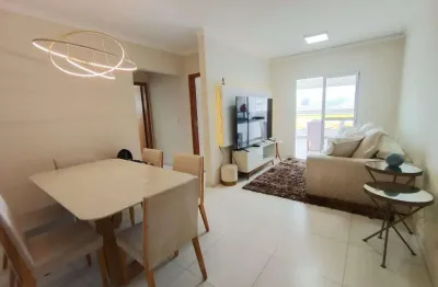 Apto de 2 dorm, sendo 1 suíte, sacada, 82 m² de área útil. bairro: aviação.