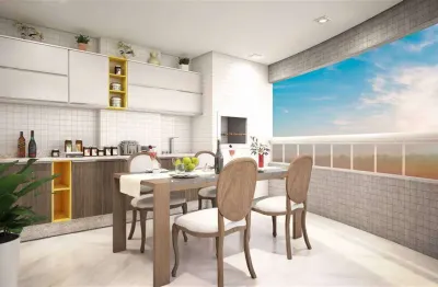 Apartamento com 2 quartos à venda na Vila Caiçara, Praia Grande 