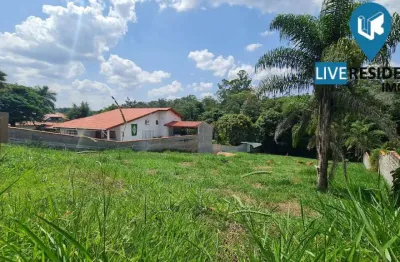 Terreno de 2140m² em declive suave no condomínio parque da fazenda