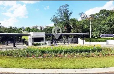 Terreno à venda no condomínio ville de france em itatiba/sp