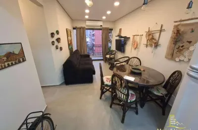 Apartamento com 2 dormitórios à venda, 70 m² por R$ 600.000,00 - Tombo - Guarujá/SP