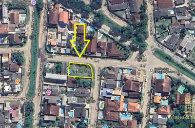 Terreno à venda, 586 m² por r$ 450.000,00 - jardim virginia - guarujá/sp