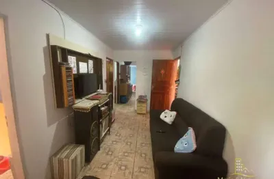 Casa sobreposta superior com 3 dormitórios à venda por r$ 240.000,00 - vila santa rosa iii - guarujá/sp