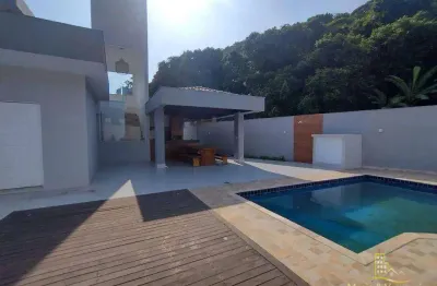 Sobrado com 3 dormitórios à venda, 135 m² por r$ 1.200.000,00 - guaiuba - guarujá/sp