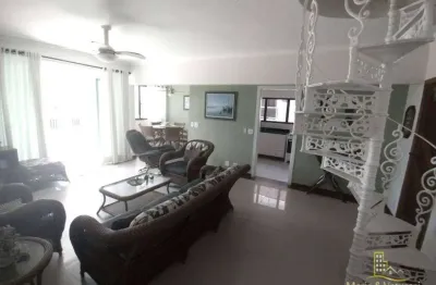 Cobertura com 3 suítes à venda, 210 m² por r$ 1.250.000,00 - tombo - guarujá/sp