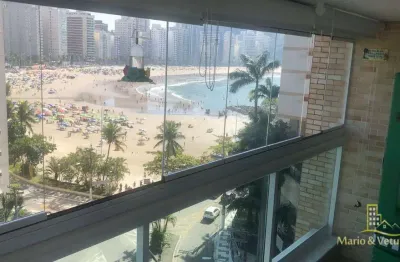Apartamento com 3 dormitórios à venda, 117 m² por r$ 1.600.000,00 - astúrias - guarujá/sp
