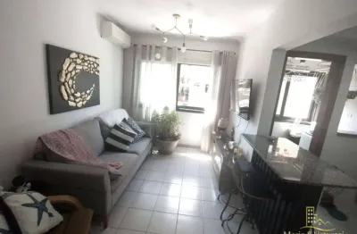 Apartamento com 1 dormitório à venda, 48 m² por r$ 350.000,00 - tombo - guarujá/sp
