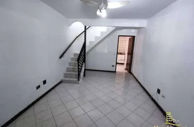 Sobrado em villagio com 2 dormitórios à venda, 70 m² por r$ 350.000,00 - jardim helena maria - guarujá/sp