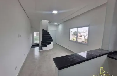 Casa sobreposta  duplex com 3 dormitórios à venda, 140 m² por r$ 620.000,00 - jardim helena maria - guarujá/sp