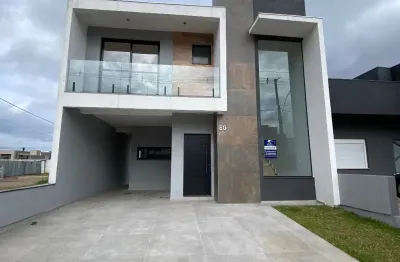 Casa em condomínio fechado com 3 quartos à venda na Rua das Cerejeiras, Vale Ville, Gravataí