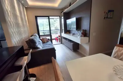 Apartamento para venda em cotia, granja viana, 2 dormitórios, 2 banheiros, 1 vaga