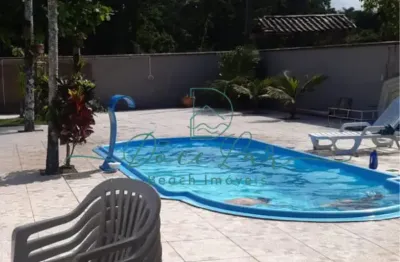 Casa com piscina para locação mensal com 3 quartos, no balneário Albatroz, em Matinhos