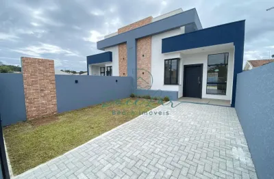 Linda casa nova à venda com design moderno e elegante, em Matinhos, no Saint Etiene