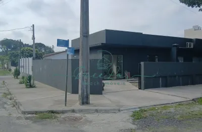 Casa moderna nova com terreno à venda no Gaivotas, em Matinhos