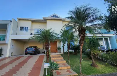 Casa sobrado em indaiatuba, jardim amstalden residence com 3 suítes - 300 m²
