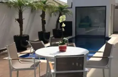 Casa sobrado em indaiatuba, condomínio maria dulce com 4 suítes - 294 m²