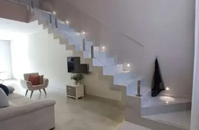 Sobrado em indaiatuba, condomínio gran reserve com 3 quartos - 205 m²