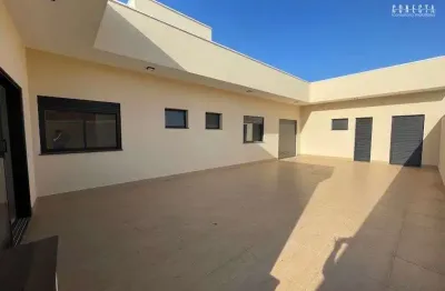 Casa térrea em indaiatuba, condomínio gran reserve com 3 suítes - 162 m²