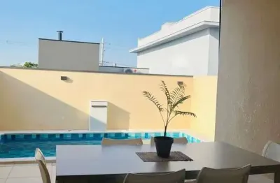 Casa sobrado em indaiatuba, condomínio park real com 3 quartos, 1 suíte - 138 m²