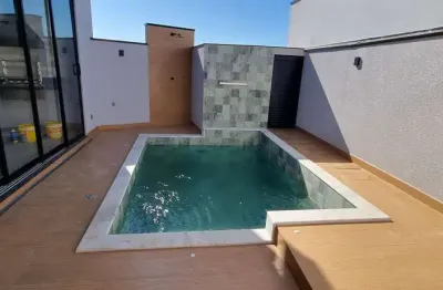 Casa térrea em indaiatuba, condomínio gran reserve com 3 suítes - 156 m²