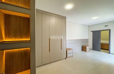 Casa térrea em indaiatuba, condomínio gran reserve com 3 suítes - 140 m²