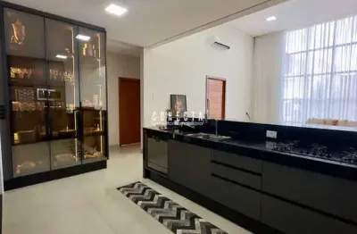 Casa térrea em indaiatuba, condomínio jardins di roma com 3 suítes - 182m²