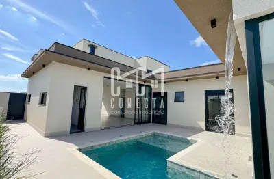 Casa Térrea á venda com 3 suítes, Condomínio Maria Cândida, Indaiatuba SP