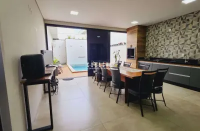 Casa térrea em indaiatuba, condomínio jardins di roma com 3 suítes - 204 m²