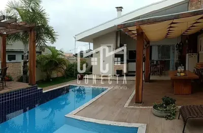 Casa em indaiatuba, condomínio helvétia park com 2 suítes - 245 m²