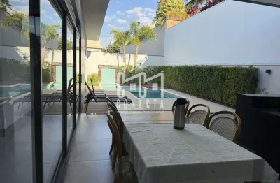 Casa em indaiatuba, condomínio helvétia park com 3 suítes - 255 m²