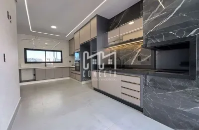 Casa em indaiatuba, condomínio gran reserve com 3 suítes - 140 m²