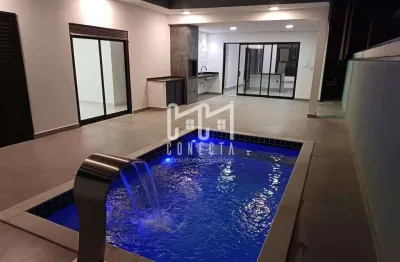 Casa térrea, altos de itaici em indaiatuba, 3 suítes - 160 m²