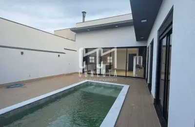 Casa térrea em indaiatuba, condomínio dona lucilla com 3 quartos - 200 m²