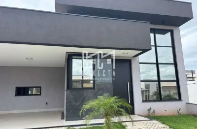 Casa Térrea á venda com 3 suítes, Condomínio Dona Lucilla, Indaiatuba SP