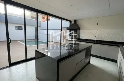 Casa térrea, condomínio residencial milano com 3 suítes - 192 m²