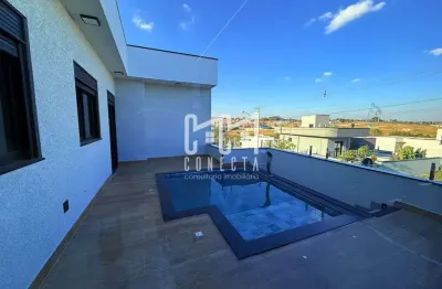 Casa em indaiatuba, condomínio gran reserve com 3 dorms - 180 m²