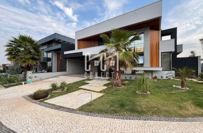 Casa térrea em indaiatuba, condomínio maria josé com 3 suítes - 226 m²