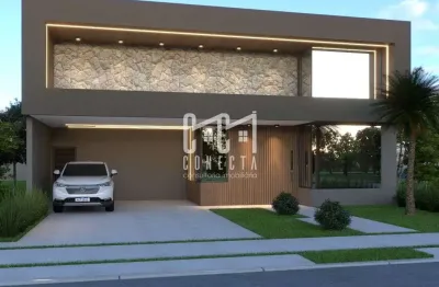 Casa térrea em indaiatuba, condomínio vila sapezal, com 3 suítes - 217 m²